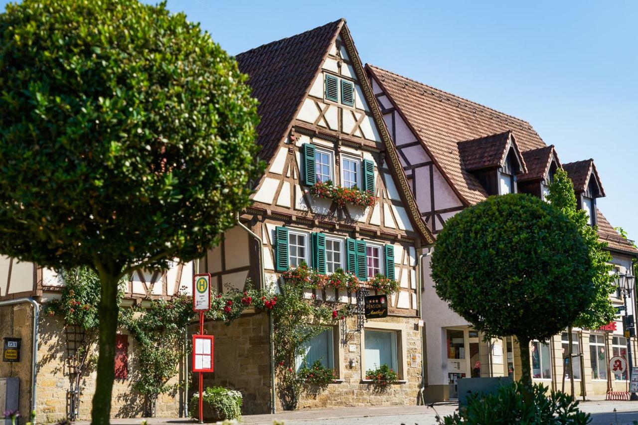 Pension Amthof Oberderdingen Exteriér fotografie