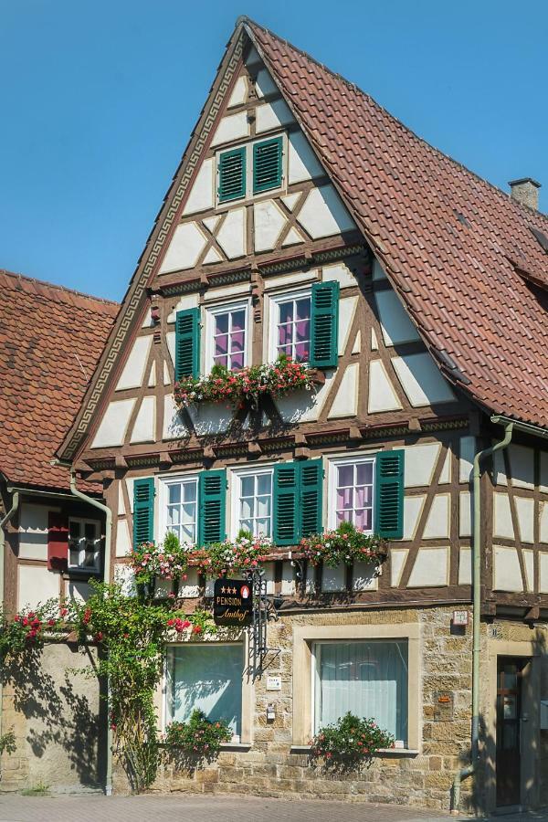 Pension Amthof Oberderdingen Exteriér fotografie